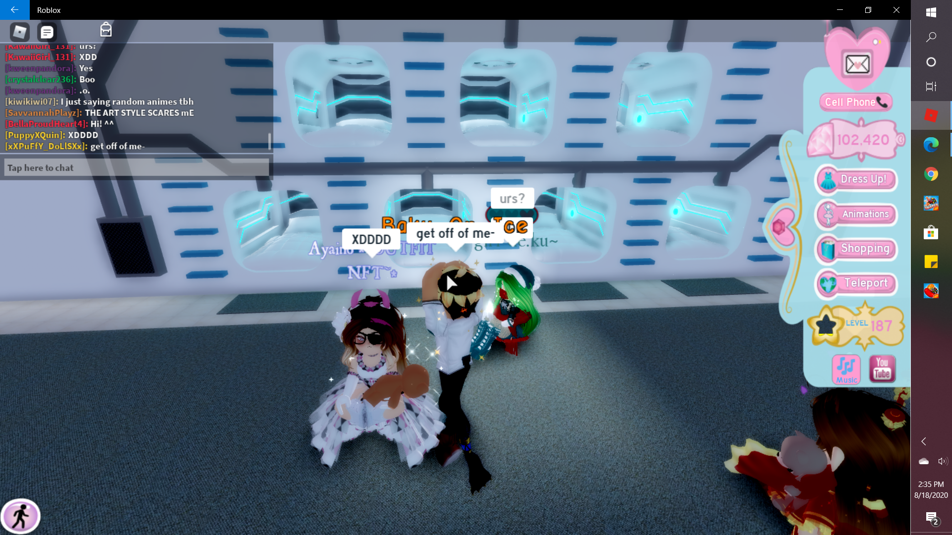 23xnhijbxpjrom - slumber party roblox royale high up all night