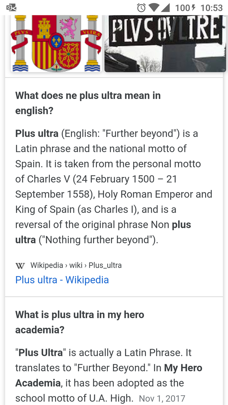 What exactly does Plus Ultra mean? Fandom
