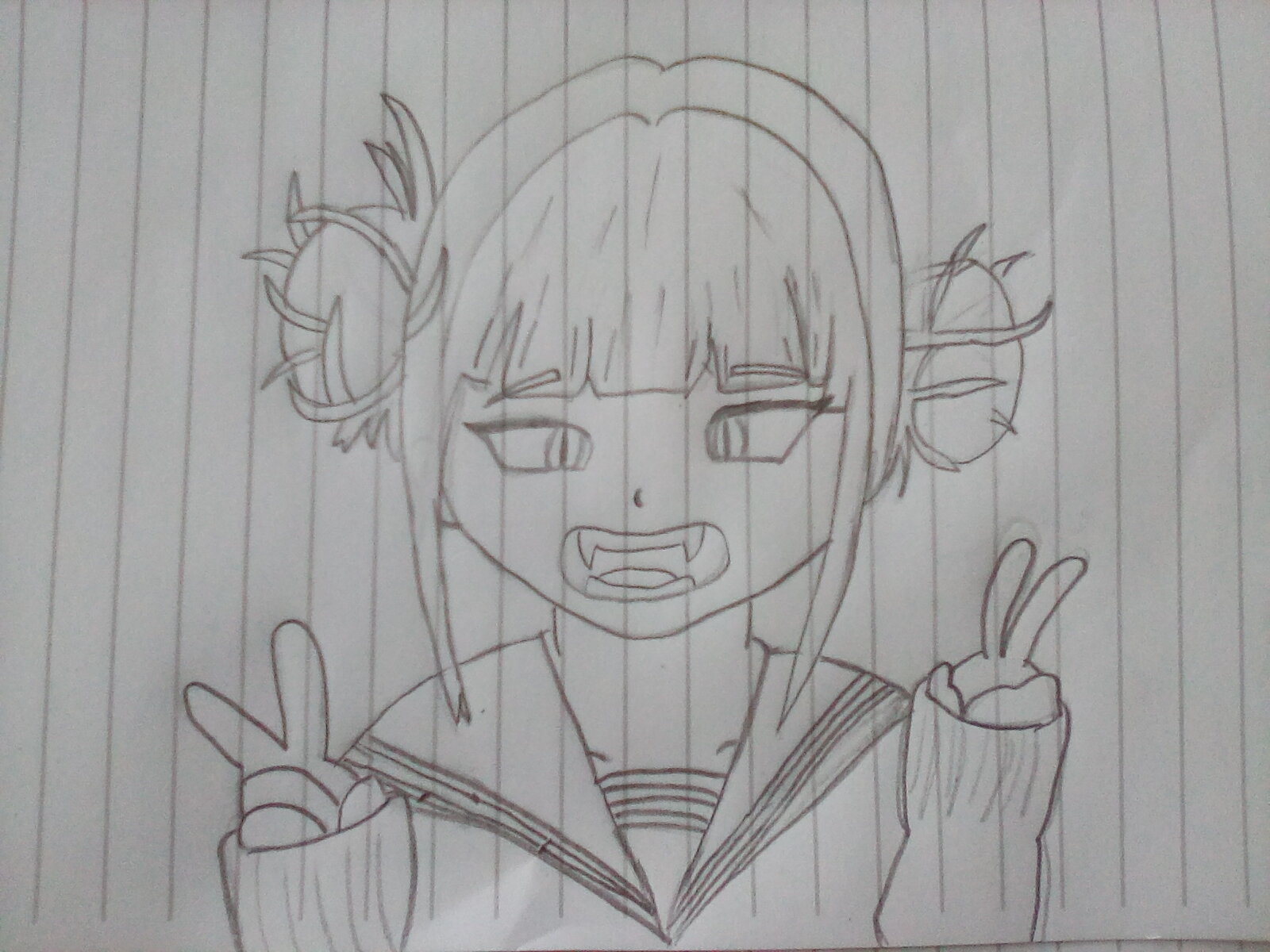 Toga doodle I did during class. | Fandom