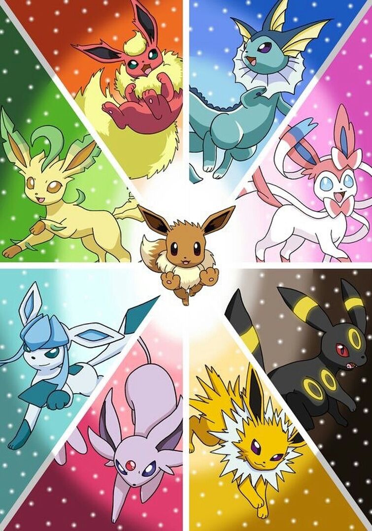 Eeveelutions, PokéPédia