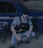 Podczas służby jako Trooper