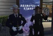 Luena wraz z Wan Lii, podczas pierwszej rekrutacji do LSPD.