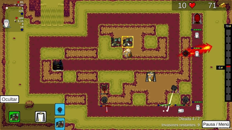 Cthulhu Tower Defense - V 0.5 Alpha - Gameplay Región 5