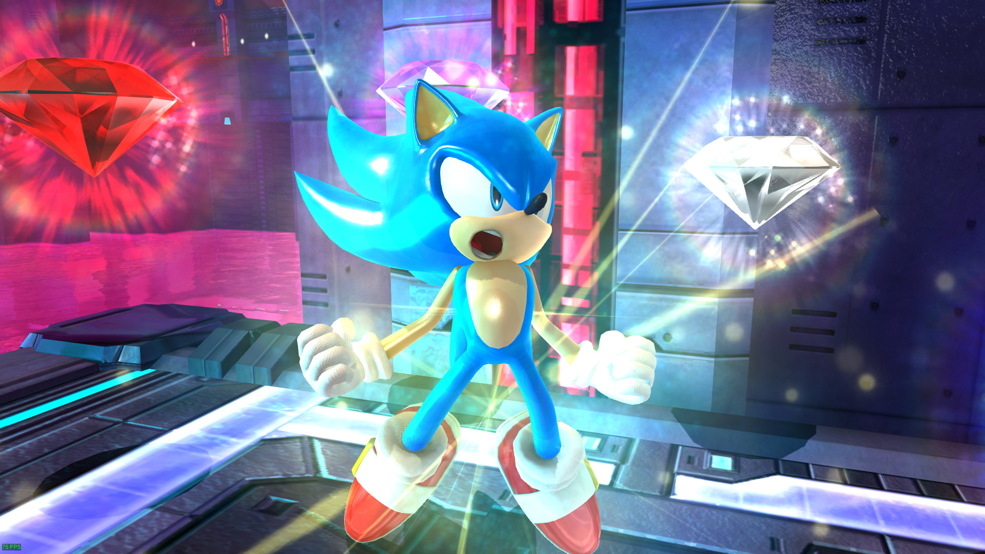 Super Sonic Blue #sonicthehedgehog #supersonic #supersaiyan