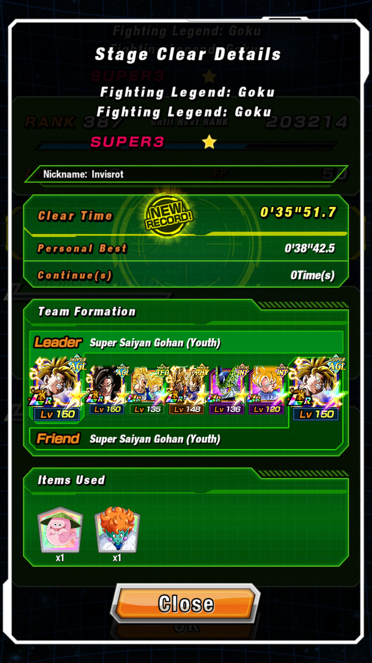 I see people having troubles with the Legendary Goku Event so