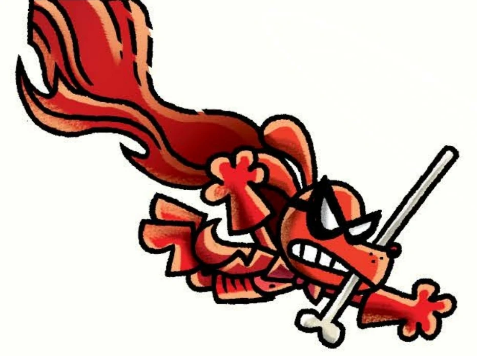 New Pics of Dog Man and Dr. Scum from Dog Man: The Scarlet Shedder | Fandom