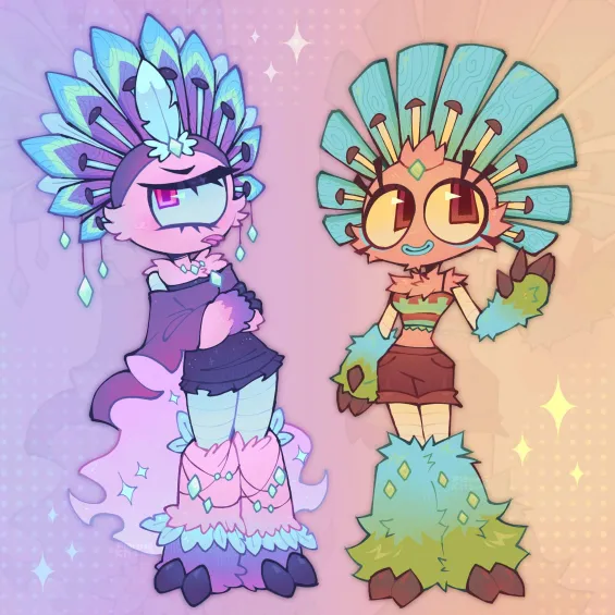 Some art of tiawa girls from twitter, cuz why not? | Fandom