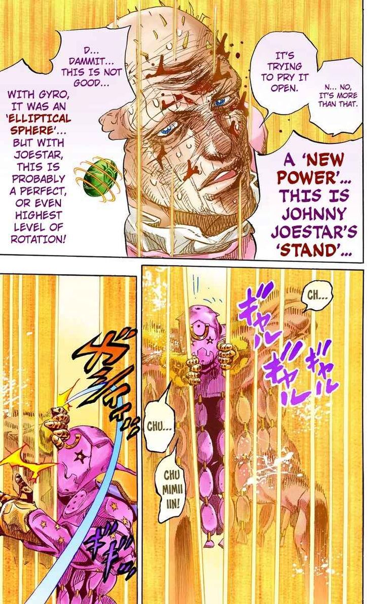 JJBA Tusk act 4 prying open d4c's love train ability :  r/MemeTemplatesOfficial