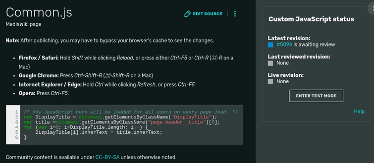 common.js problem | Fandom