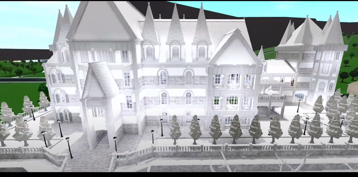 Bloxburg Hillside Mansion Small Plot