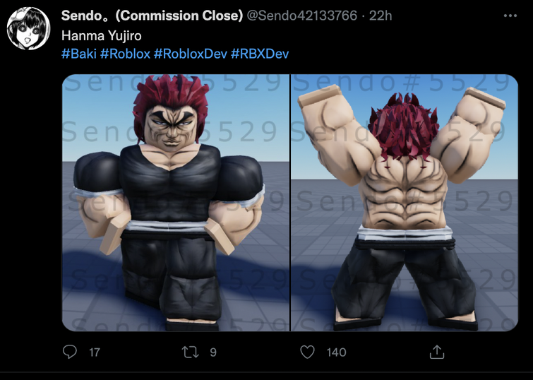 The Big G. (Yujiro Hanma), Roblox: All Star Tower Defense Wiki