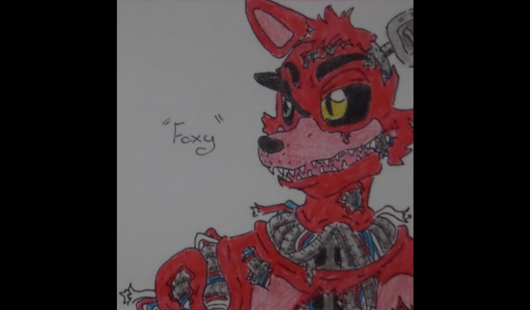 MI DIBUJO DE FOXY :) | Fandom