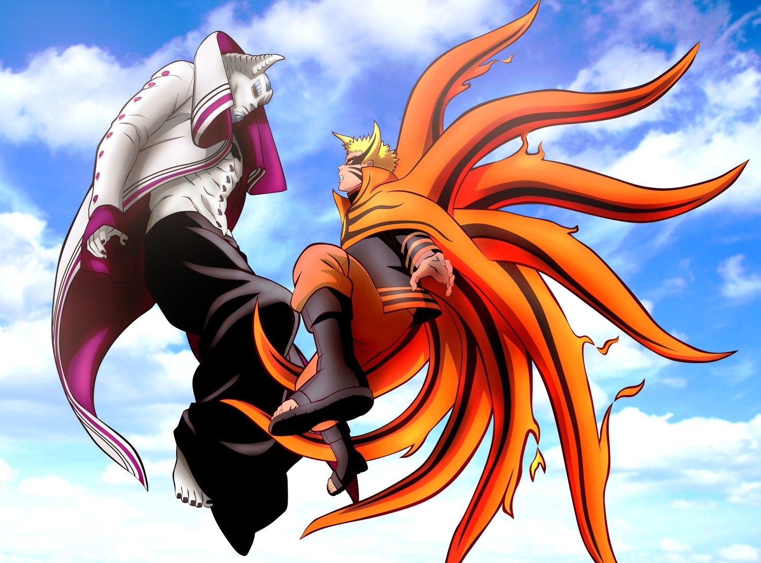 Naruto Baryon VS Isshiki, Jump Force Mugen V9 (936 Character!), Naruto  Baryon VS Isshiki