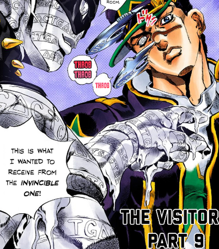 Something I realized about Part 6 Star Platinum