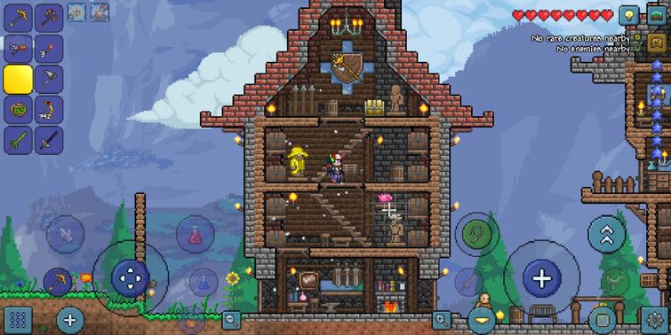 Terraria Boss Arena World - Colaboratory