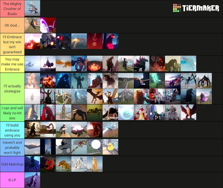 My Nutcracker vs the entire Kaiju Universe roster. Fandom