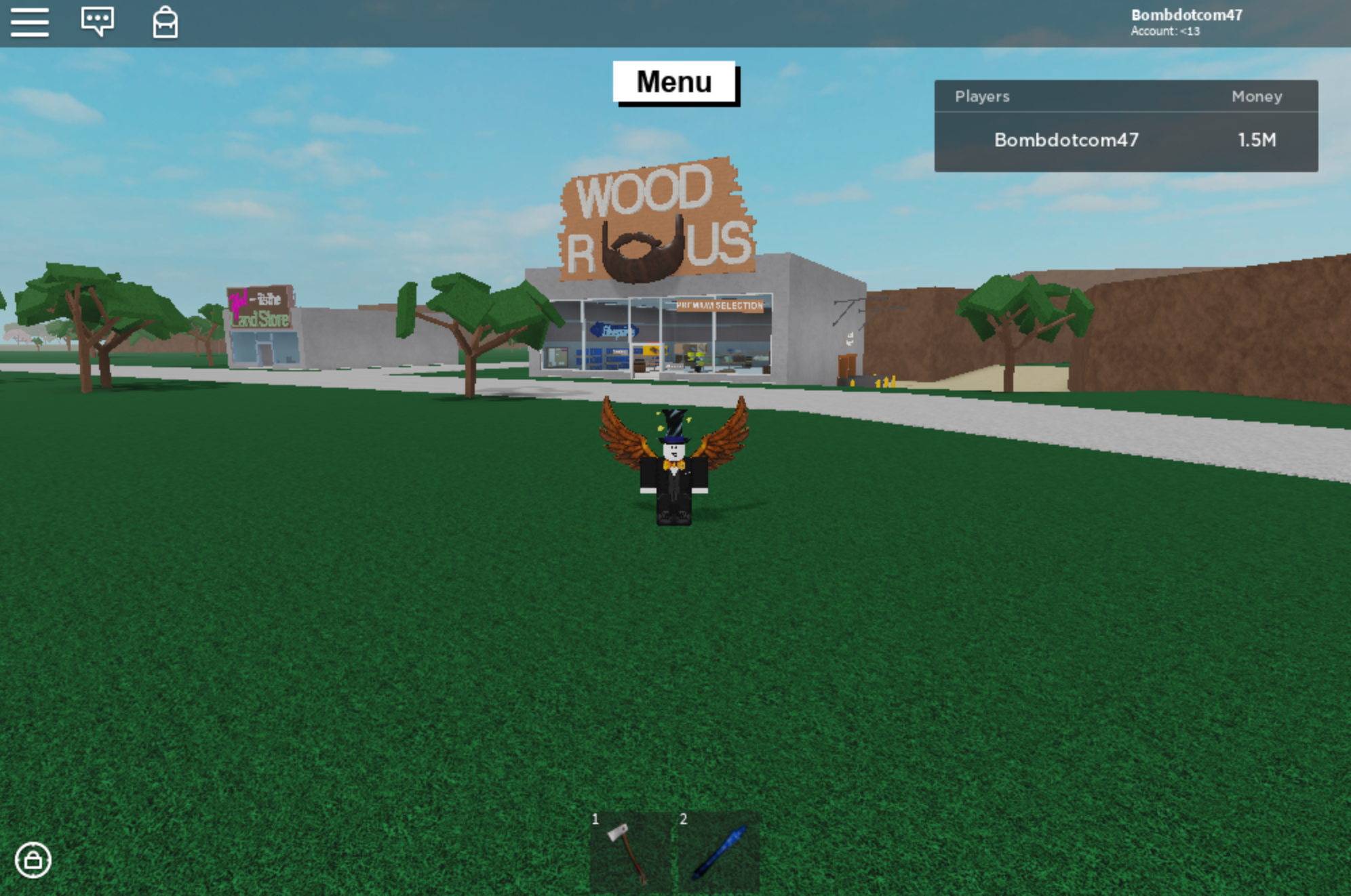 Roblox Menu Update