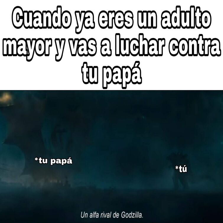 Asi se puso godzilla por eso peridio