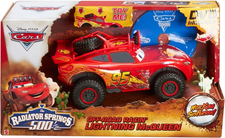 Cars Toon Radiator Springs 500 ½ Off-Road Racin' Lighting McQueen