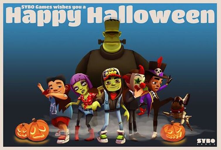 SYBO - Halloween theme for Subway Surfers is out, great offers and new  stuff available in the shop. join the +35 million users.
