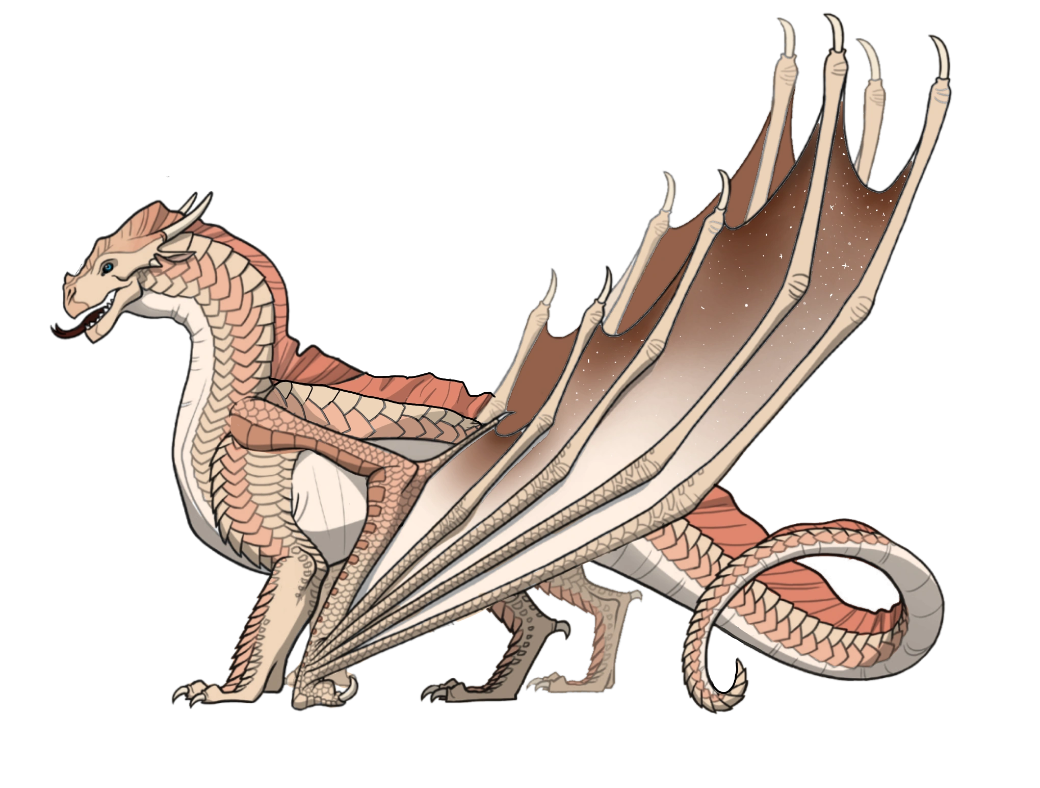 My first tribrid OC and the SandSky base! Fandom