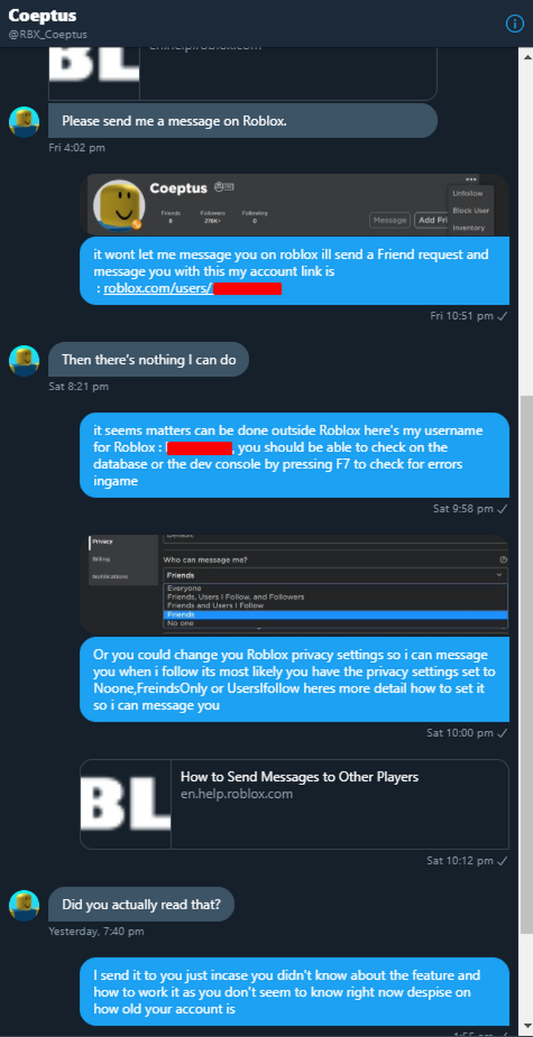 Coeptus Doesnt Care About His Players I Get Kicked For No Reason Ingame And He Refuses To Help Me Fandom - how to not get kicked out of roblox