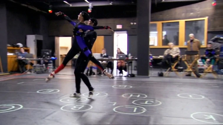 Barbie in The 12 Dancing Princesses Behind the Scene of Dancing