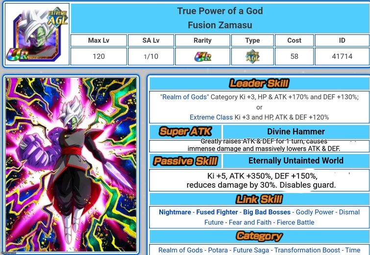 AGL Zamasu EZA concept Fandom