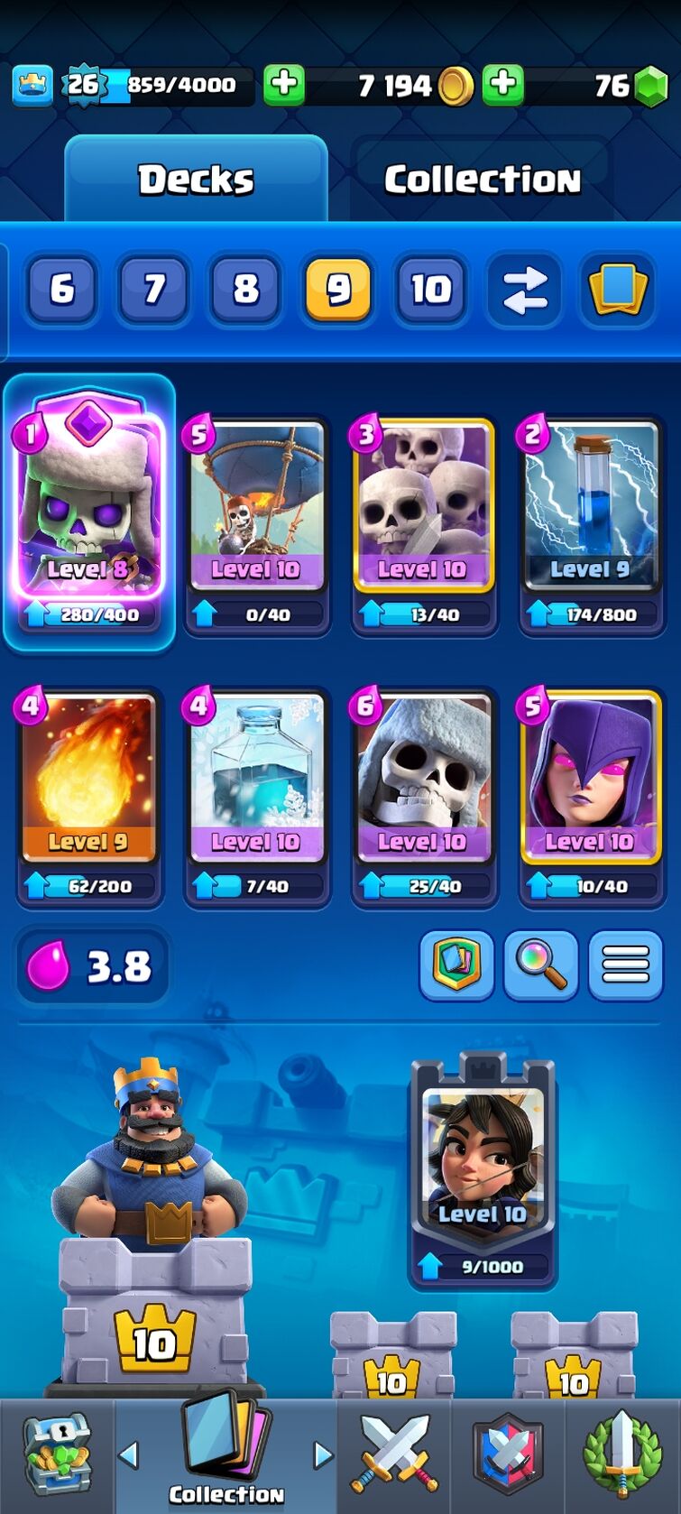 How to get to arena 8 shop clash royale