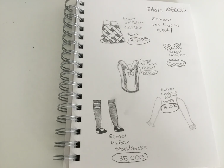 New Royale high concept! School Uniform Set! Fandom