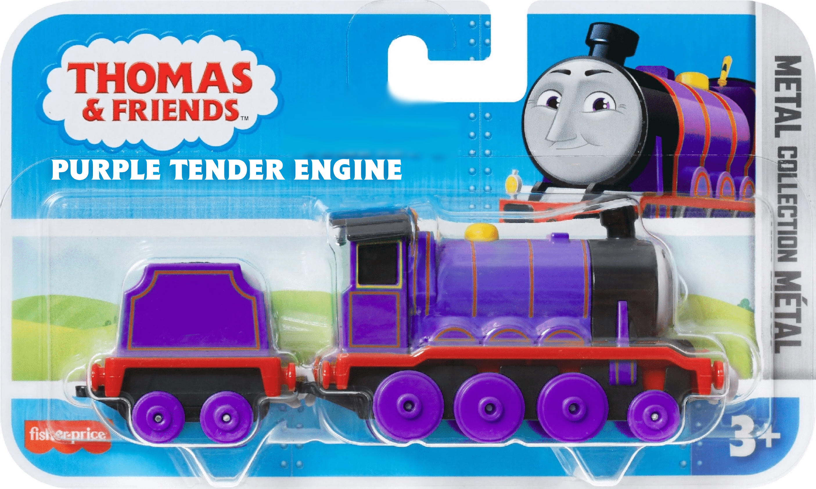 ●ONE BRILLIANT● ThomasOB474Purple Thomas-OB474-Purple Thomas and Friends Ryan And His Favorite Color - Purple