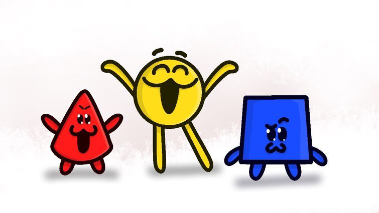 Colourblocks but I drew them cute… | Fandom