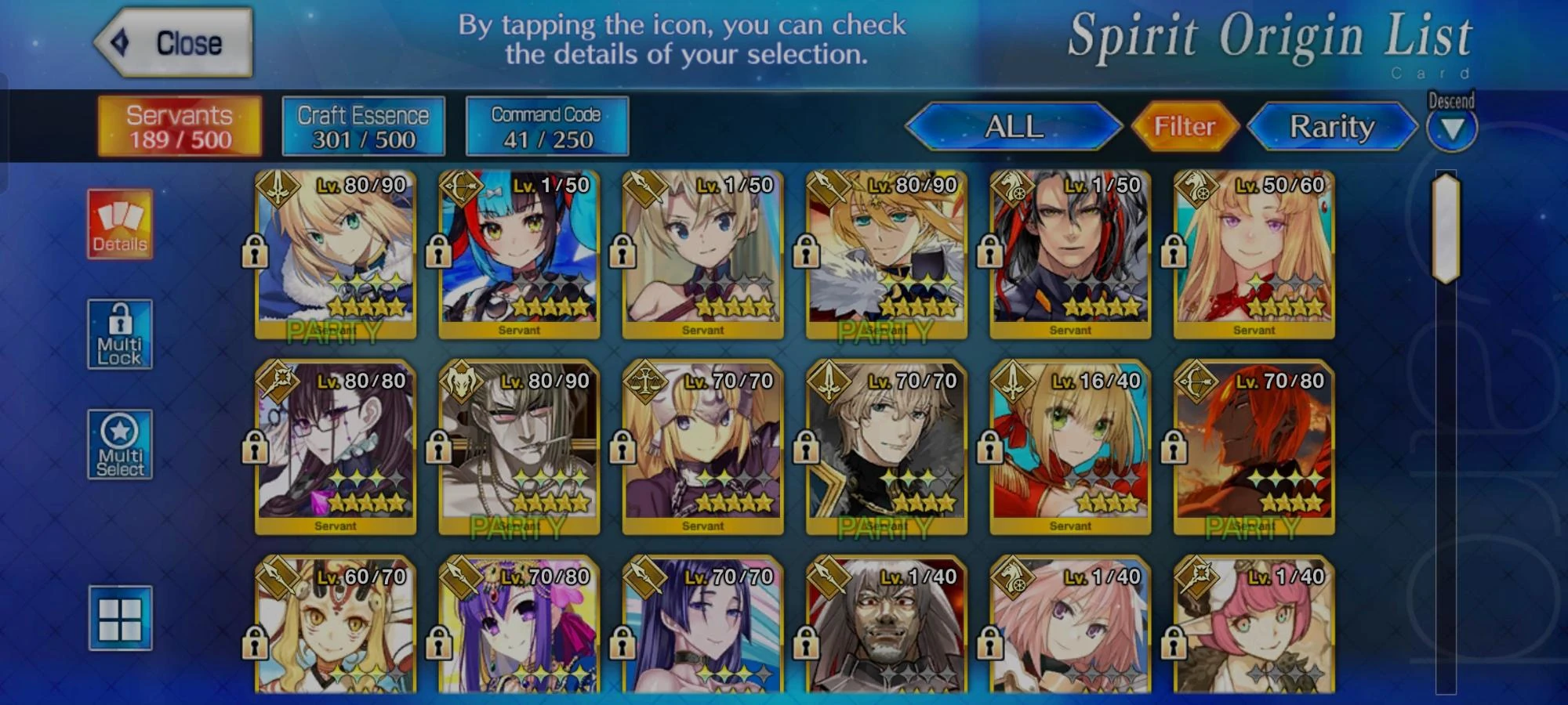 Still many servants to evolve Fandom