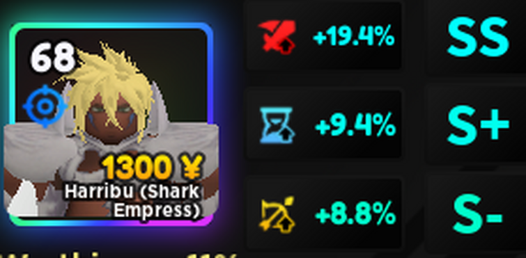 Shiny Harribu (Shark Empress)