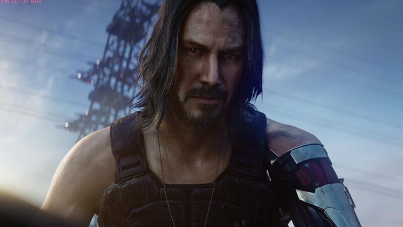 Big Cyberpunk Update Added A Classic Keanu Reeves Meme