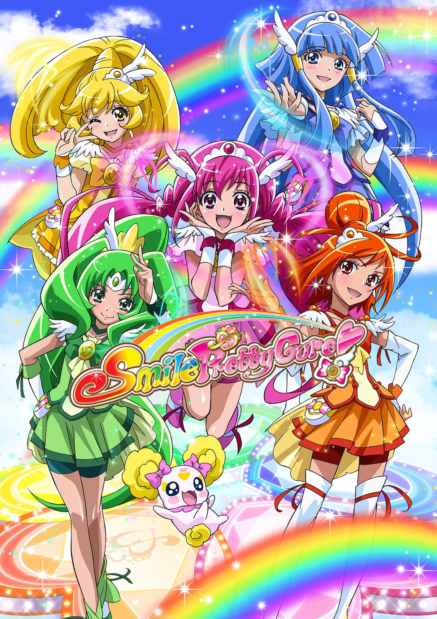 I saw a lot of Glitter Force when i was younger and i just remembered so I  drew fanart of it : r/precure