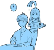 上杉風太郎 生日慶生插畫(2018年4月15日)