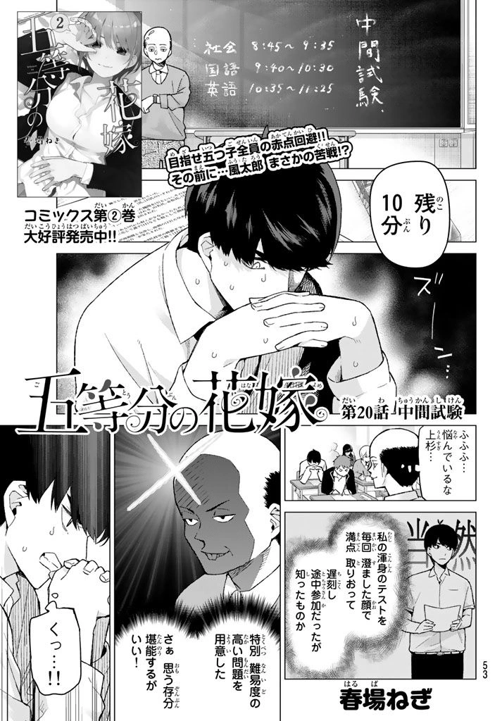 第話 五等分的新娘wiki Fandom