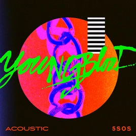 5 Seconds Of Summer Youngblood Concert T-Shirt Size. Medium