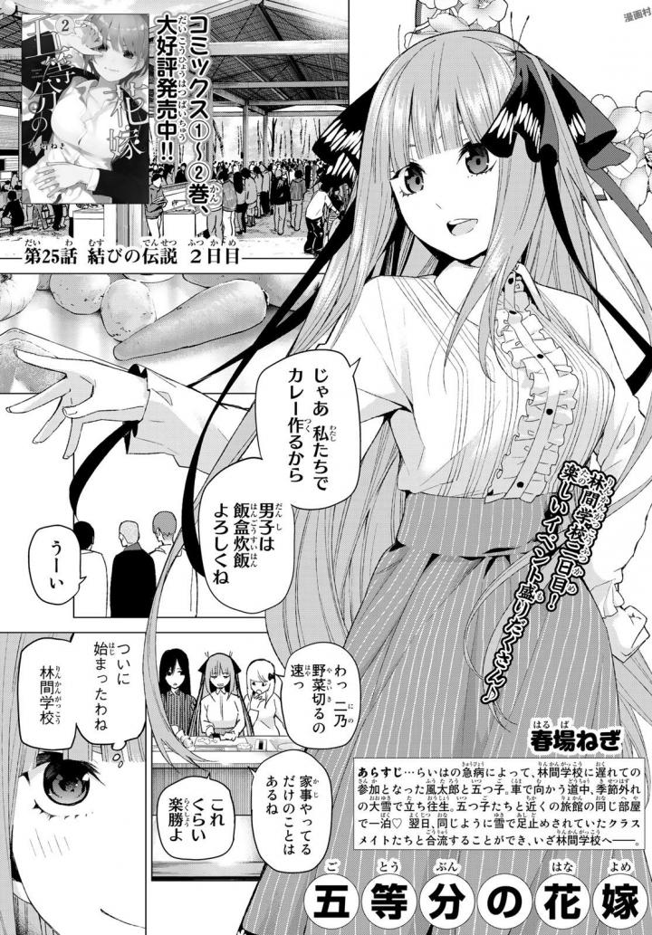 Chapter 68, 5Toubun no Hanayome Wiki, Fandom