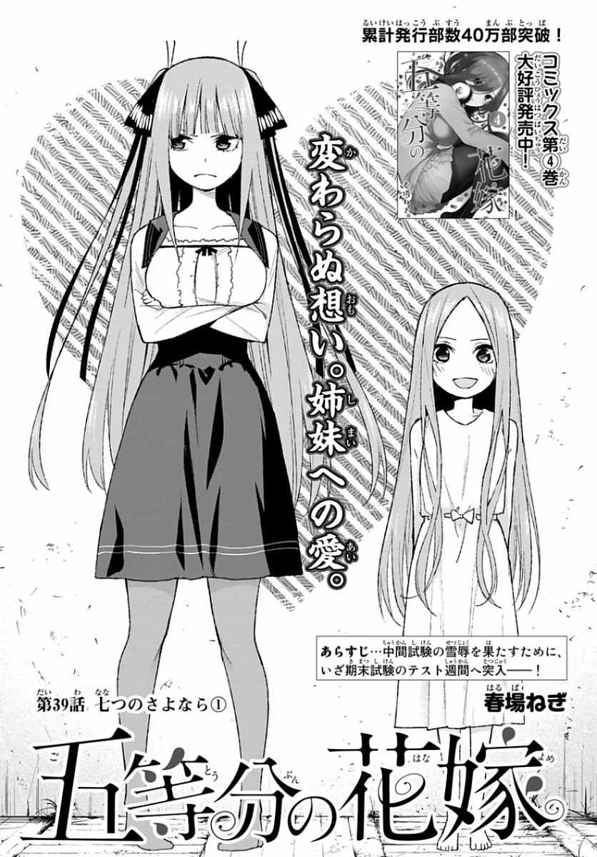 Chapter 109, 5Toubun no Hanayome Wiki, Fandom