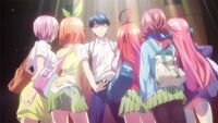 5 toubun no hanayome Season 1 Air Dates & Countdown