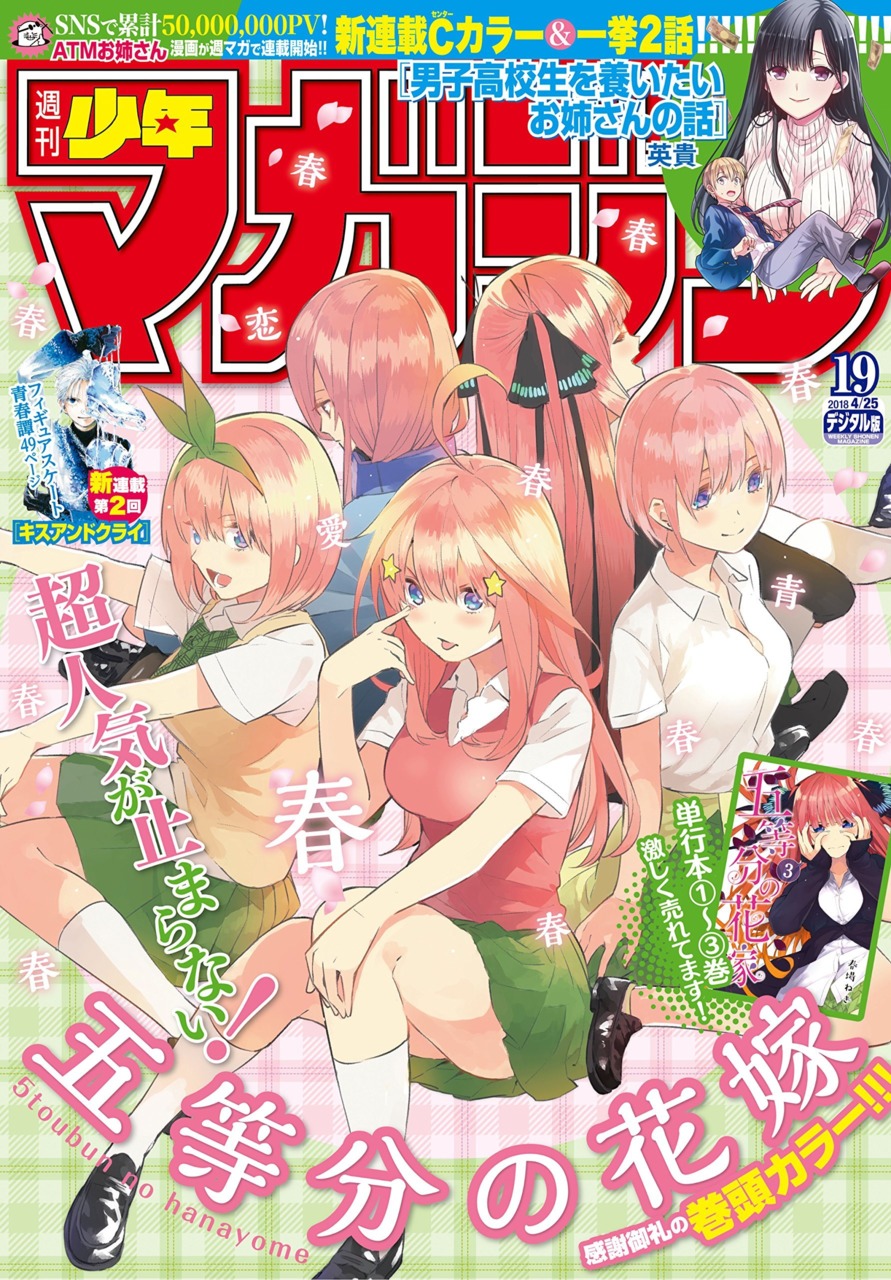 5-toubun no Hanayome (The Quintessential Quintuplets) - Completo -  MangAnime - Download baixar Mangás e HQs em Kindle .mobi e outros formatos  .pdf mangás para kindle