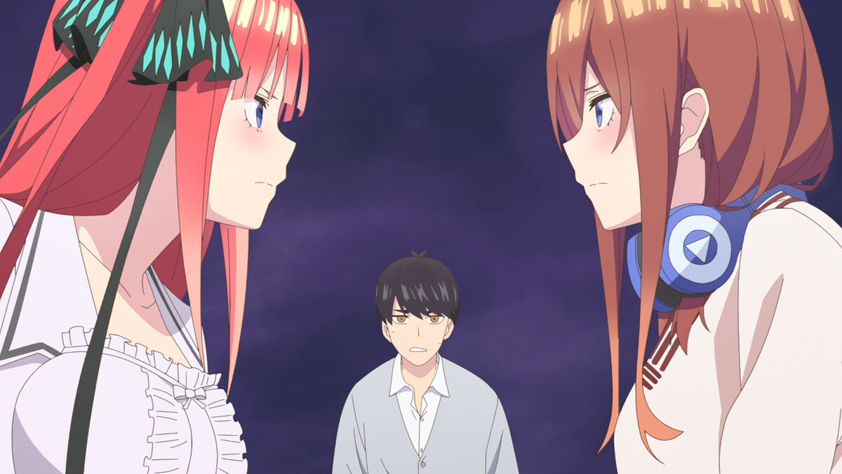 Brainy Weaboo - Nino's Era 🫣 //Quintessential quintuplets 🧡 Left ◀️ Season  1 Episode 3 Right ▶️ Season 2 Episode 7