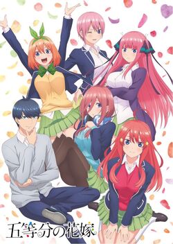 The Quintessential Quintuplets Anime 5-toubun no Hanayome badge