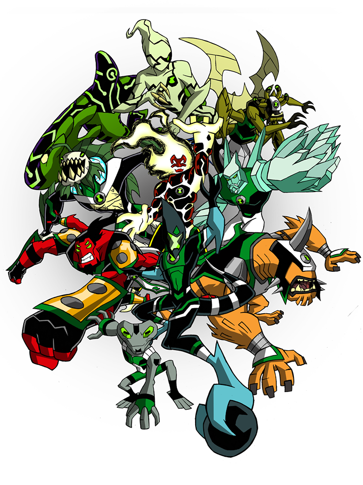 Ben S Arsenal 5 Years Later Wiki Fandom - roblox ben 10 arrival of aliens all omnitrix aliens