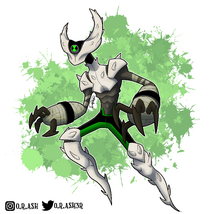 CreatureFeature GonnaGeetcher on X: Ben 10,000, or Ben 10k for short. His  omnitrix has grown with him and he now has the ability to use partial  transformations, even in another alien form. #