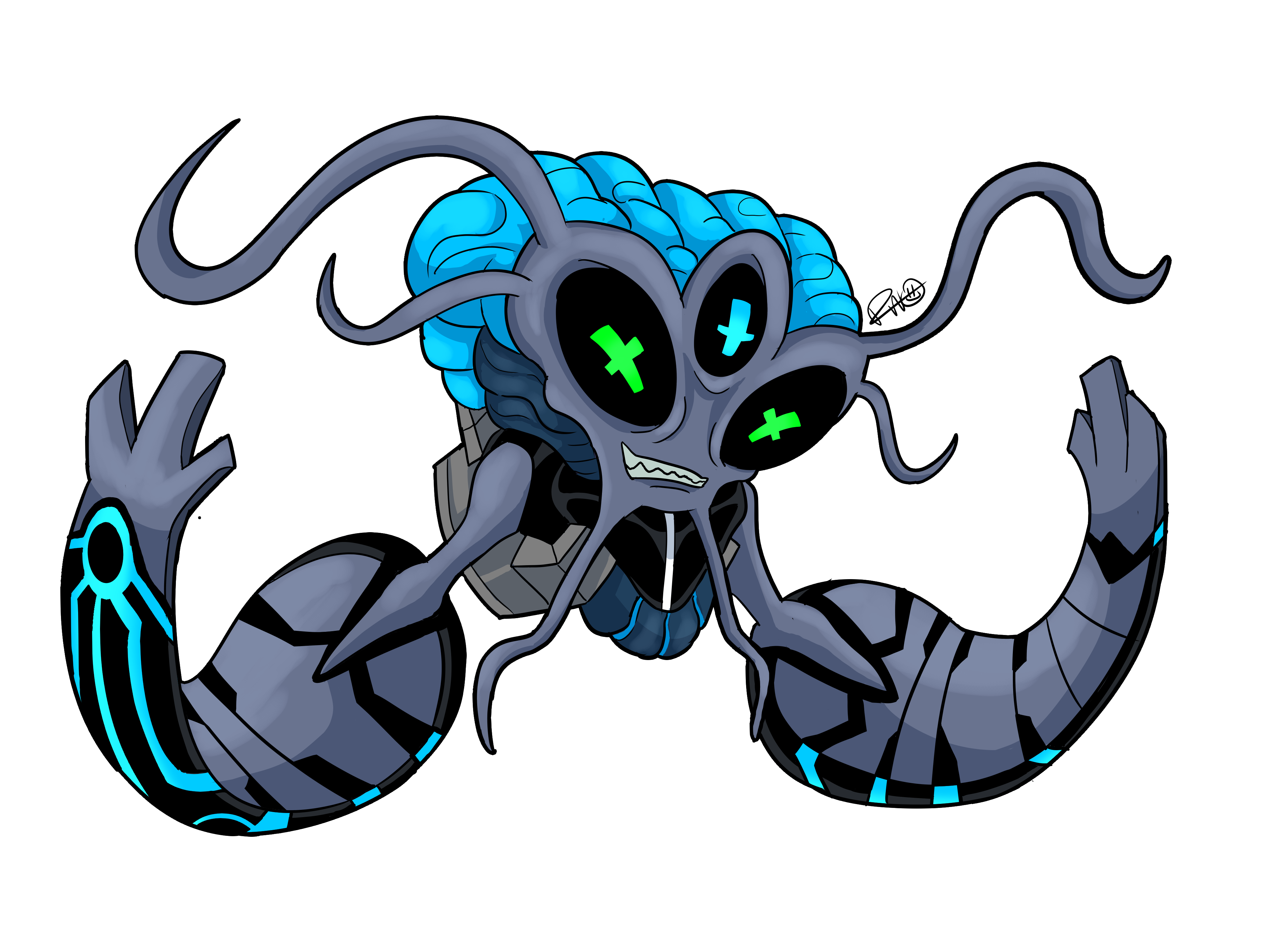 Ben 10: Ultimate Alien - young Grey Matter PNG by