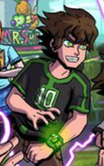 16-year old Ben with the Omnitrix