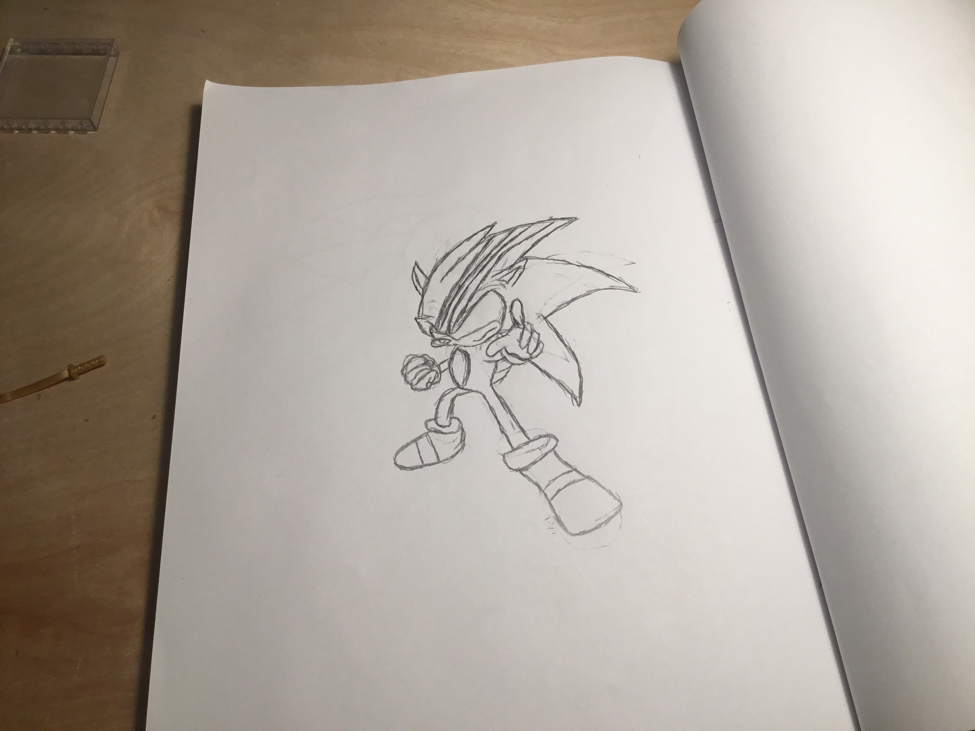 My darkspine sonic drawings